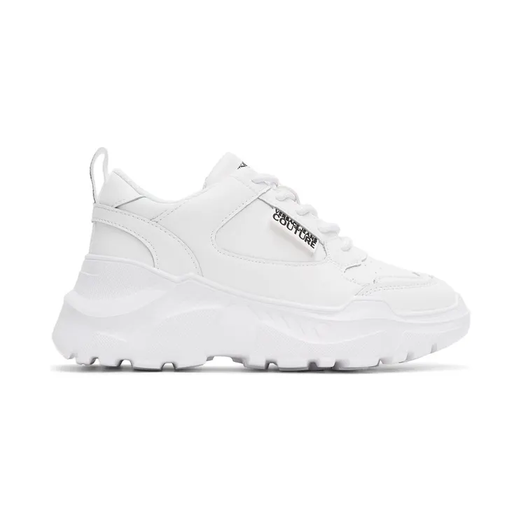 Versace Jeans Couture White Speedtrack Sneakers (E71VA3SC2EZP008)