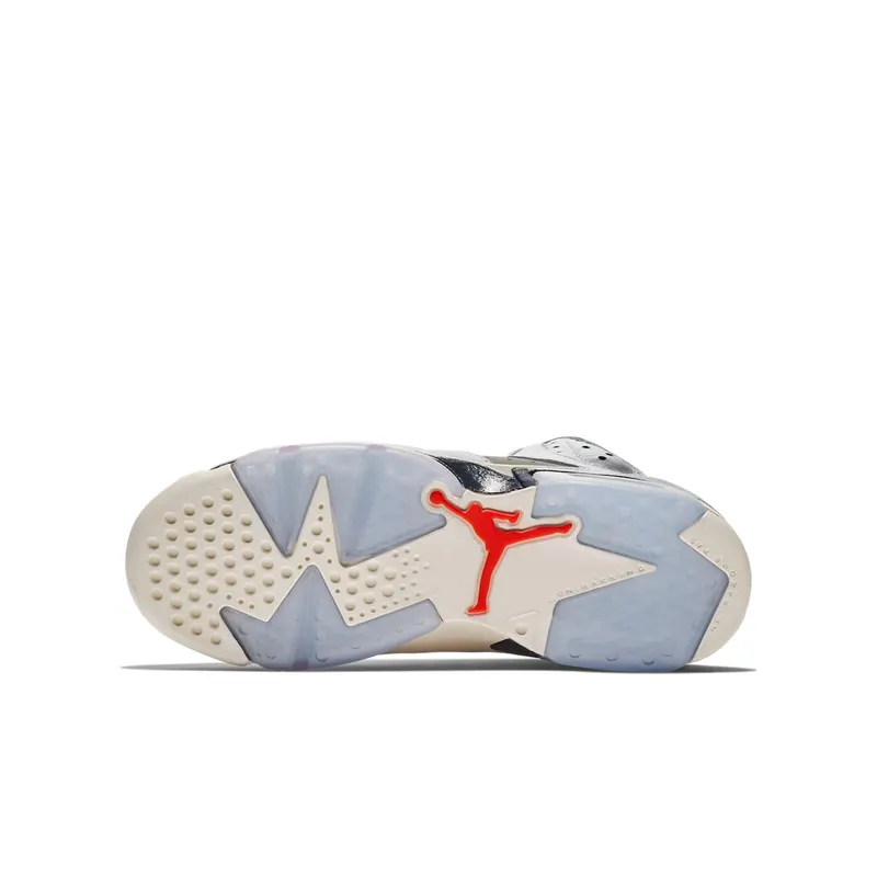 Jordan 6 Retro Tinker (GS) White/Infrared 23-Neutral Grey-Obsidian (384665-104)