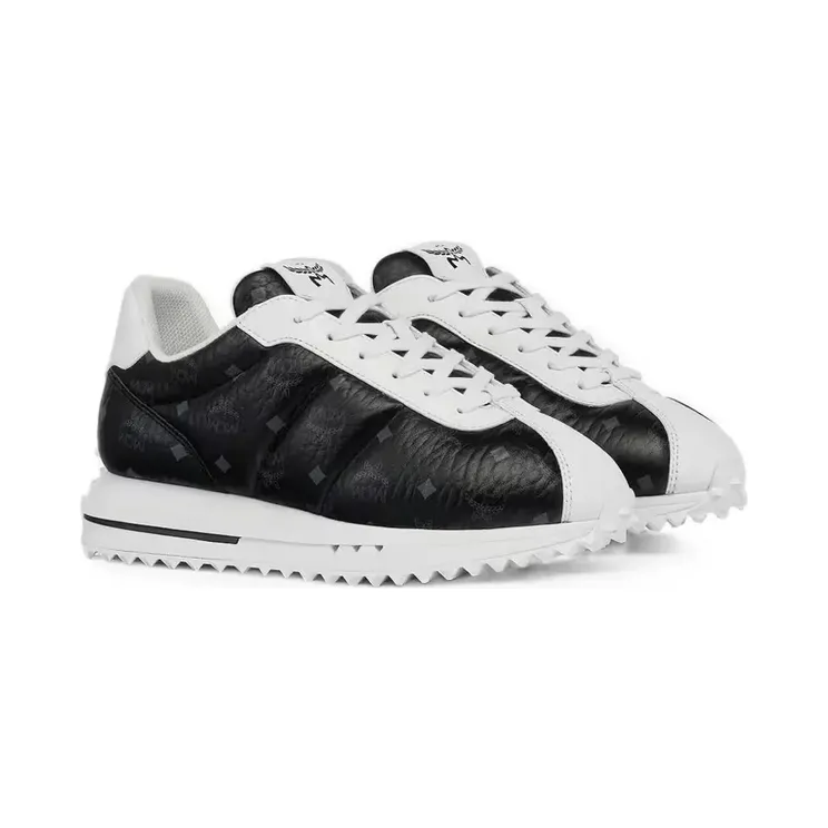 Mcm met vlakken en Visetos-print “Black” (MEXGSAS01BK041)