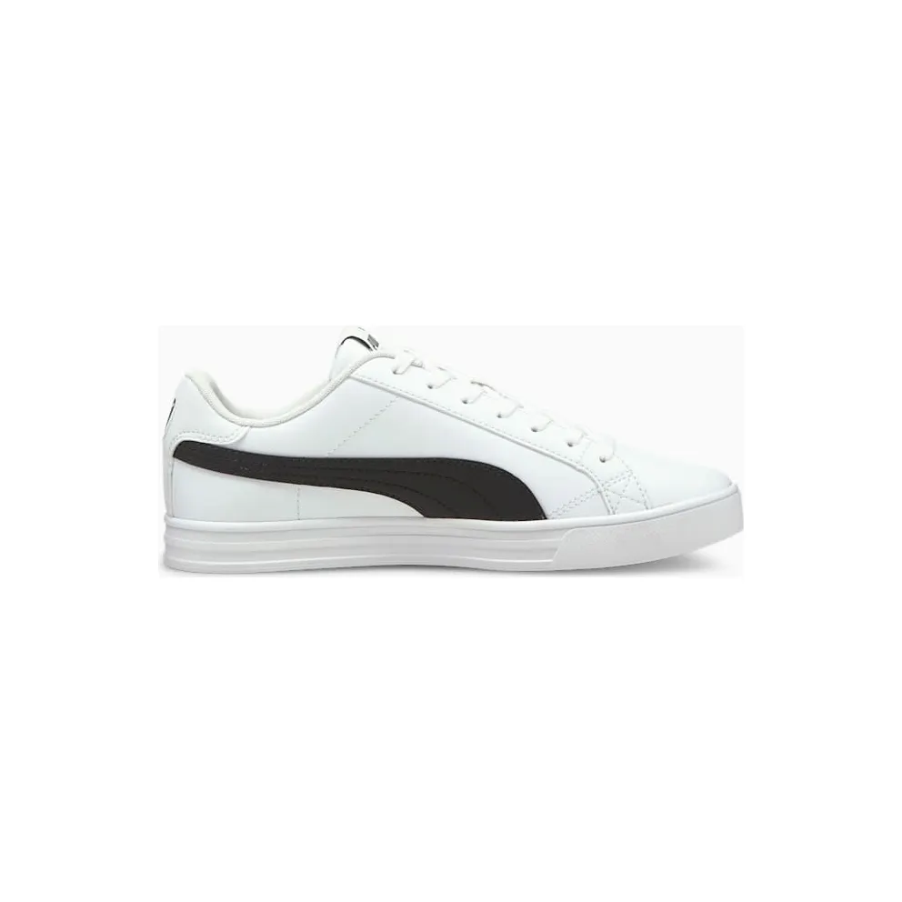 Puma Smash Vulcanised V3 Low Weiß/Schwarz (380752-02)
