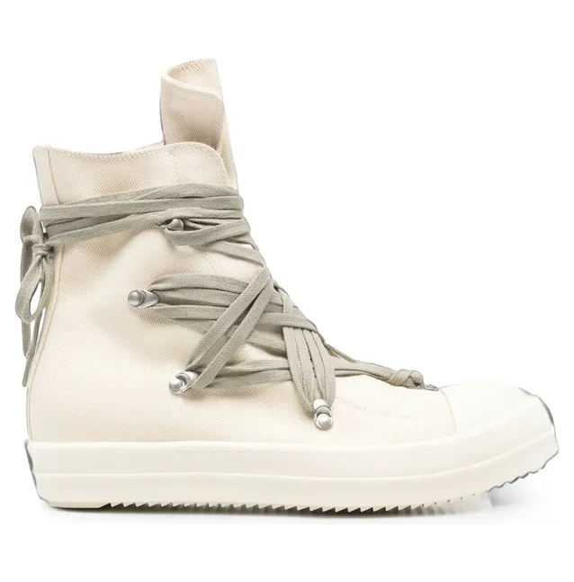 Rick Owens Drkshdw Megalace Pentagram Lace-up “Neutrals” (DU02F6809 DOW1 1111)