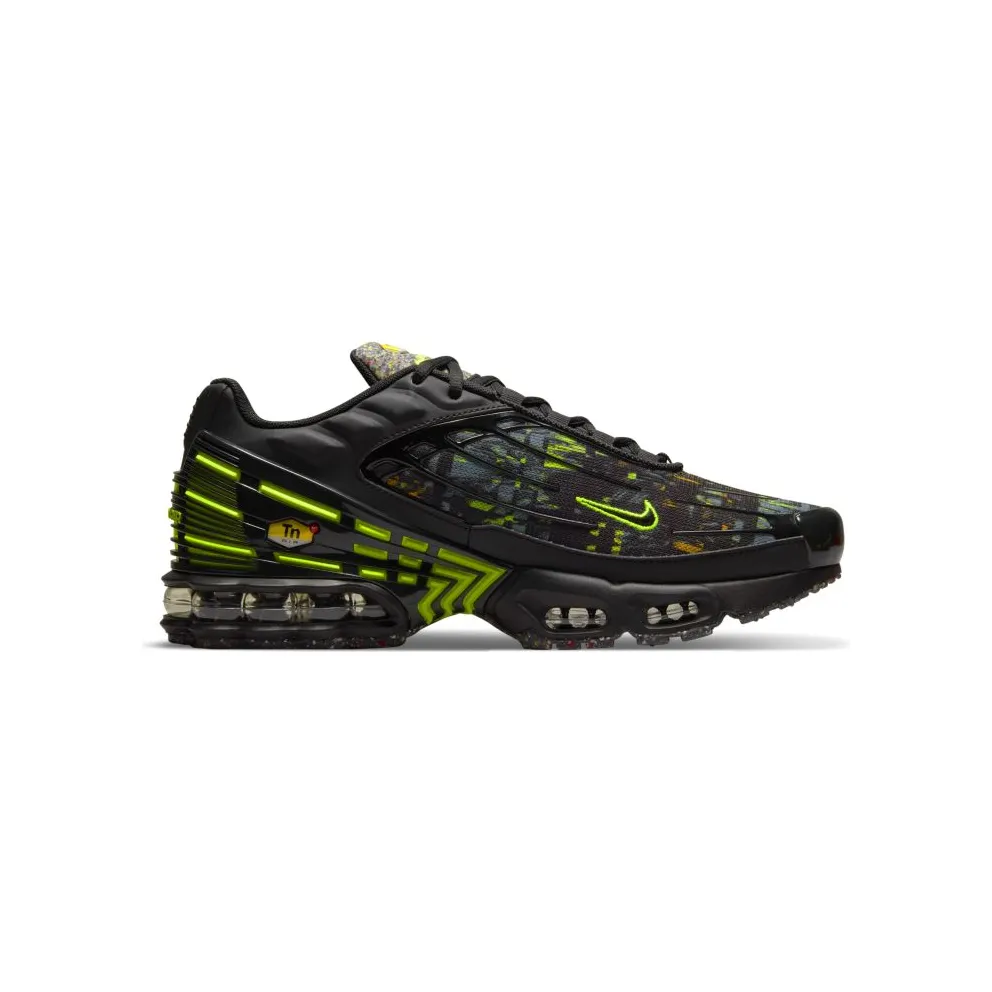 Nike Air Max Plus 3 “Black / Brigade Blue / Hazel Rush / Volt” (DM9097-001)