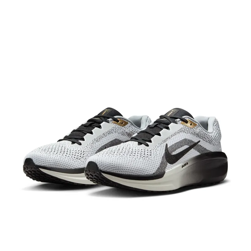 Nike Winflo 11 SE White Metallic Gold Light Smoke Grey Black (HQ7975-100)