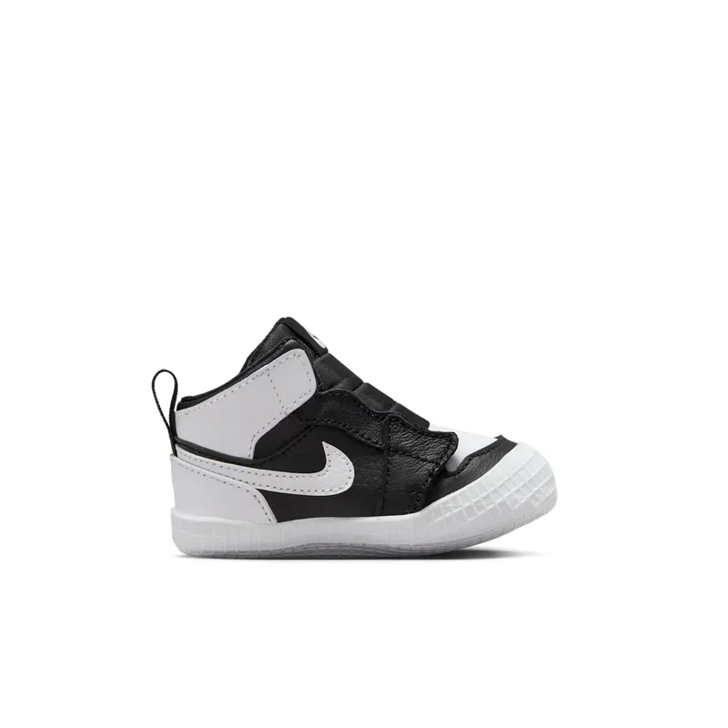 Jordan 1 Crib Bootie Black White (AT3745-010)