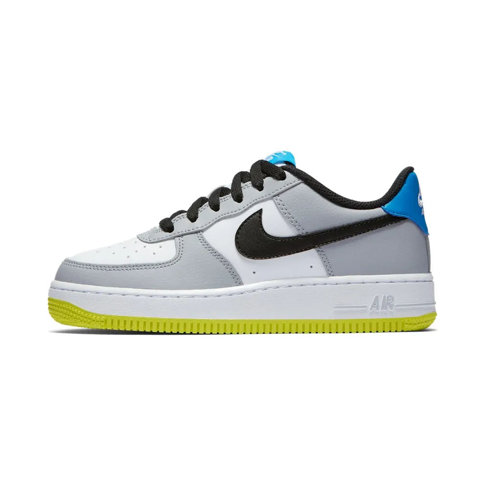 Nike Air Force 1 Low Wolf Grey Black White (GS)