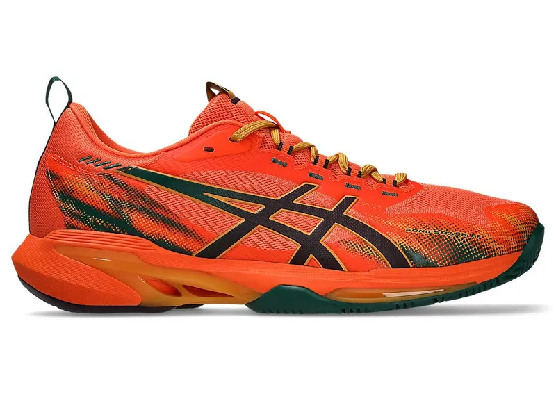 ASICS SONICSMASH FF “Energy Orange / Dark Aubergine” (1041A538-800)