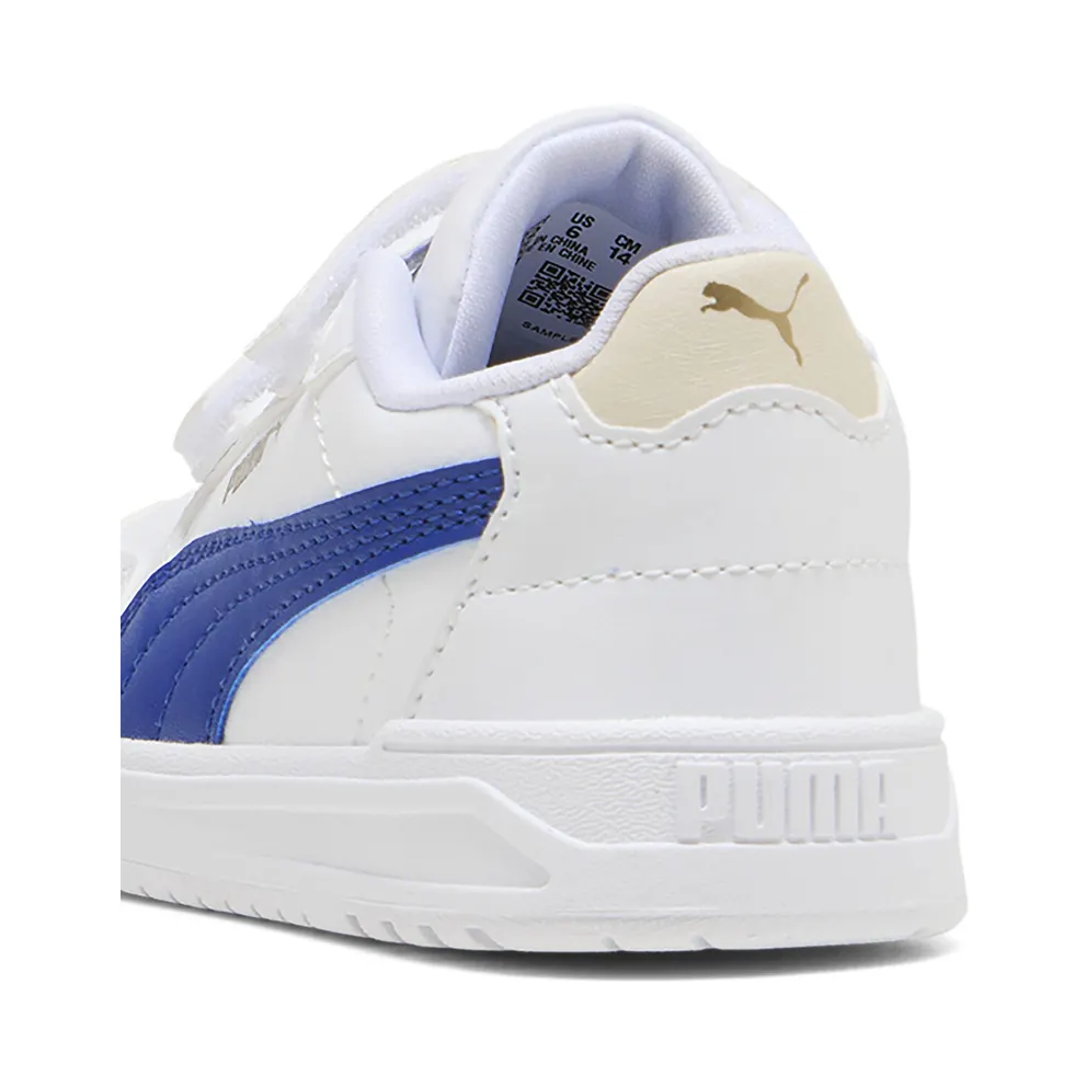 Puma Shuffle Downtown “Puma White / Clyde Royal / Puma Gold” (403741_11)