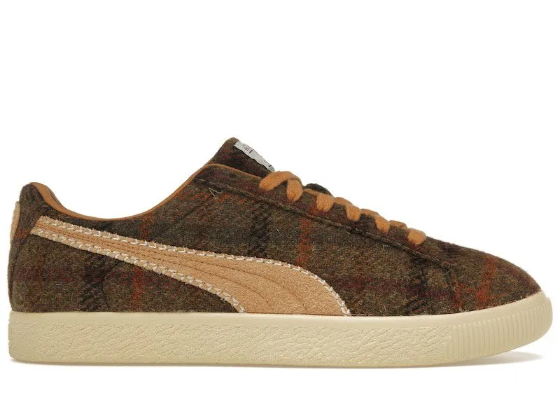 Puma Clyde Harris Tweed Chamomile Caramel Latte (398512-02)
