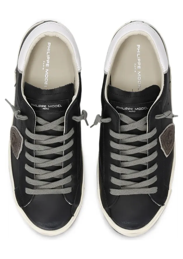 Philippe Model PRSX Low-top “Black” (PRLU V039) (2)