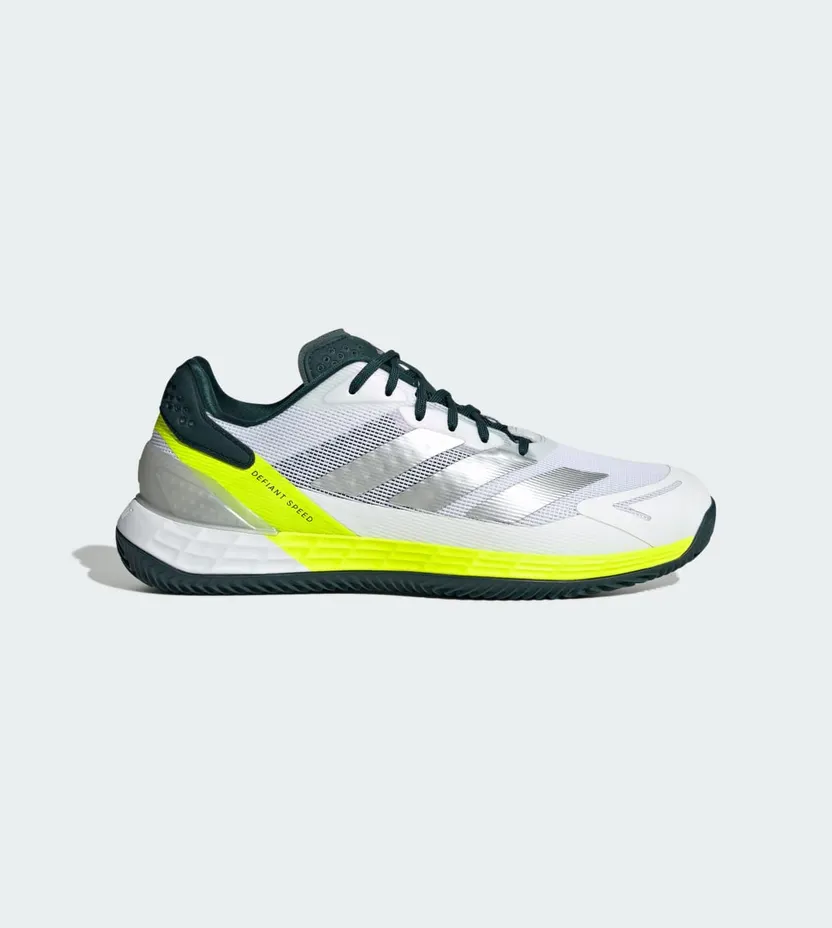 Adidas Defiant Speed 2 Clay Tennisschoenen Cloud White / Aurora Ivy / Cloud White (JH5140)