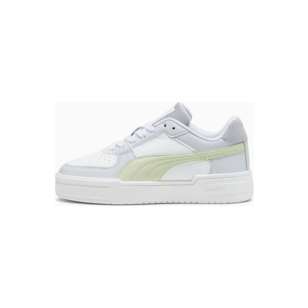 Puma CA Pro damessneakers Silver/Green/White (394749-04)