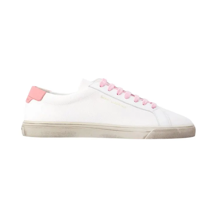 Saint Laurent Andy Low White Pink (60683112N709035)