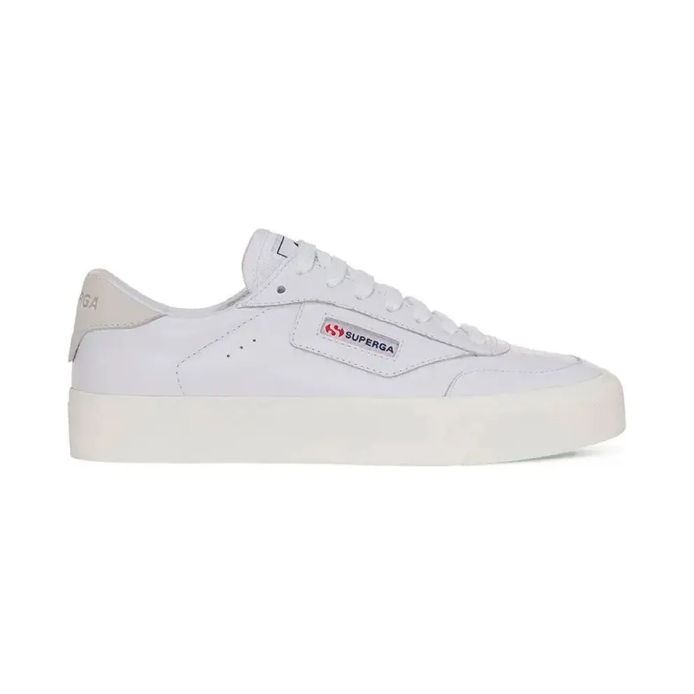 Superga – Club S Leather Sneaker – Women – Shoes – White (S5135EW-AGB)
