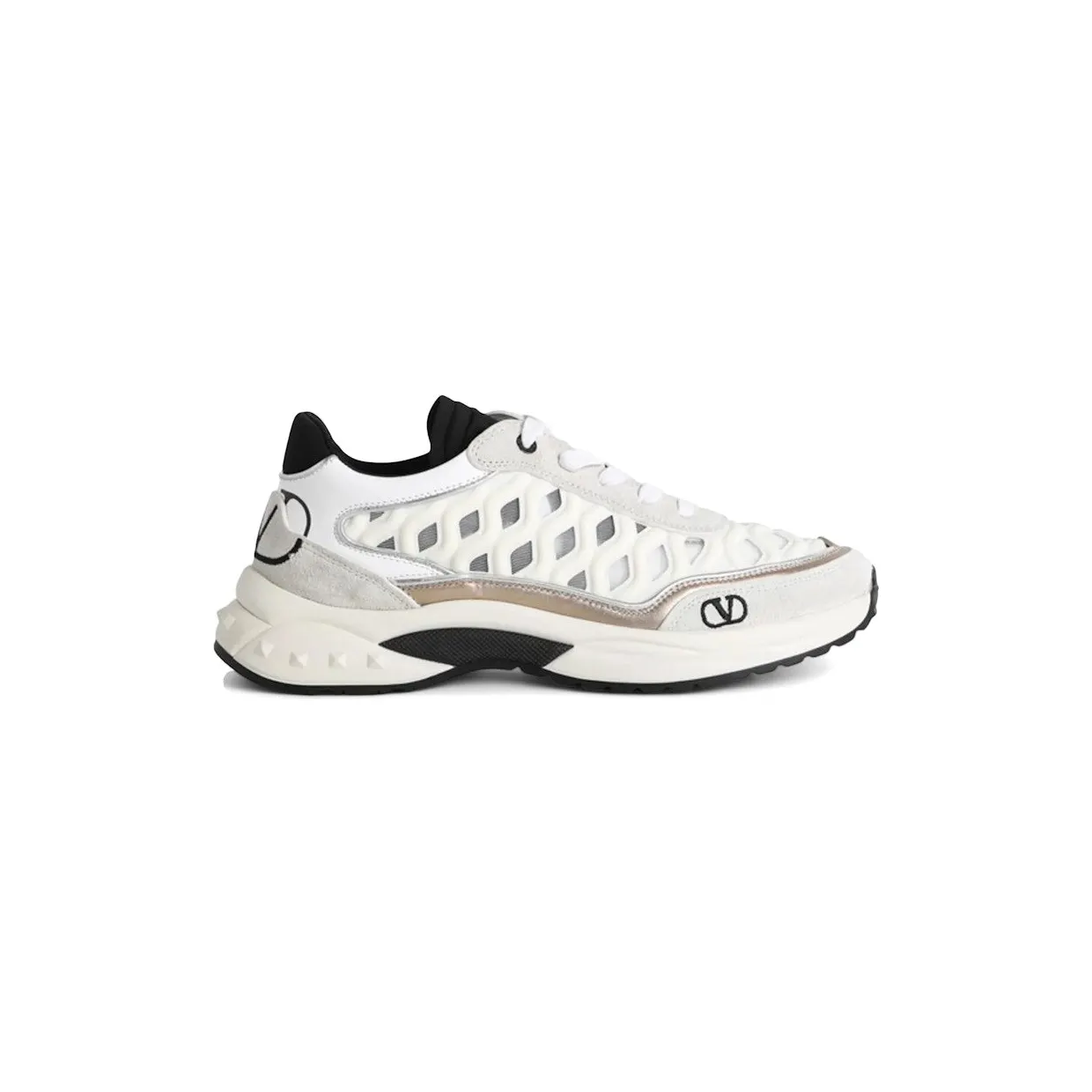 Valentino Garavani Ready Go Runner Light Ivory (XW2S0EA5 NHR S19)