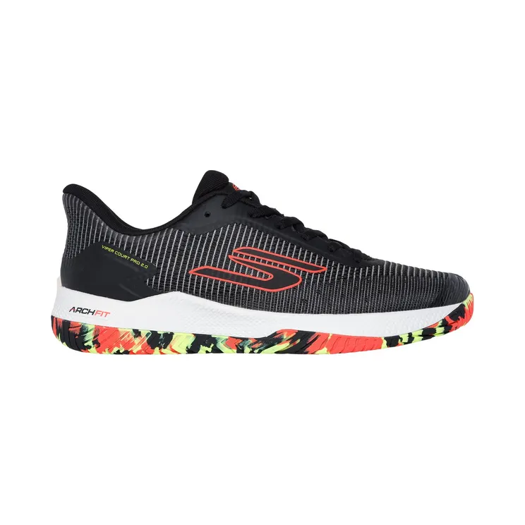 Skechers Viper Court Pro 2.0 Black (246109CBKMT)