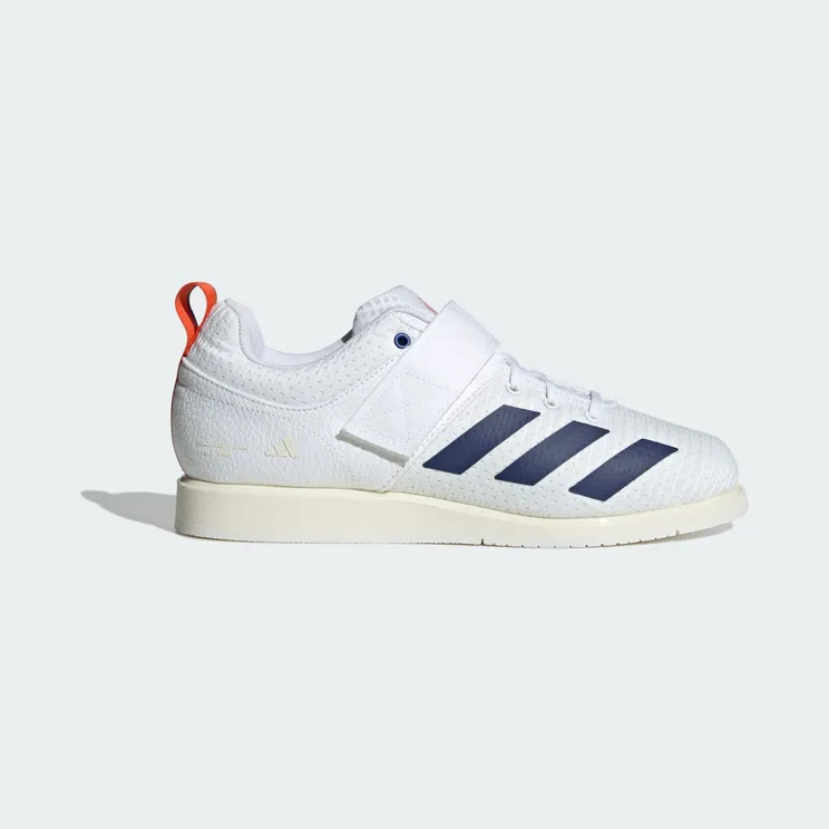 Adidas Powerlift 5 Weightlifting Cloud White / Dark Blue / Royal Blue (JP9878)
