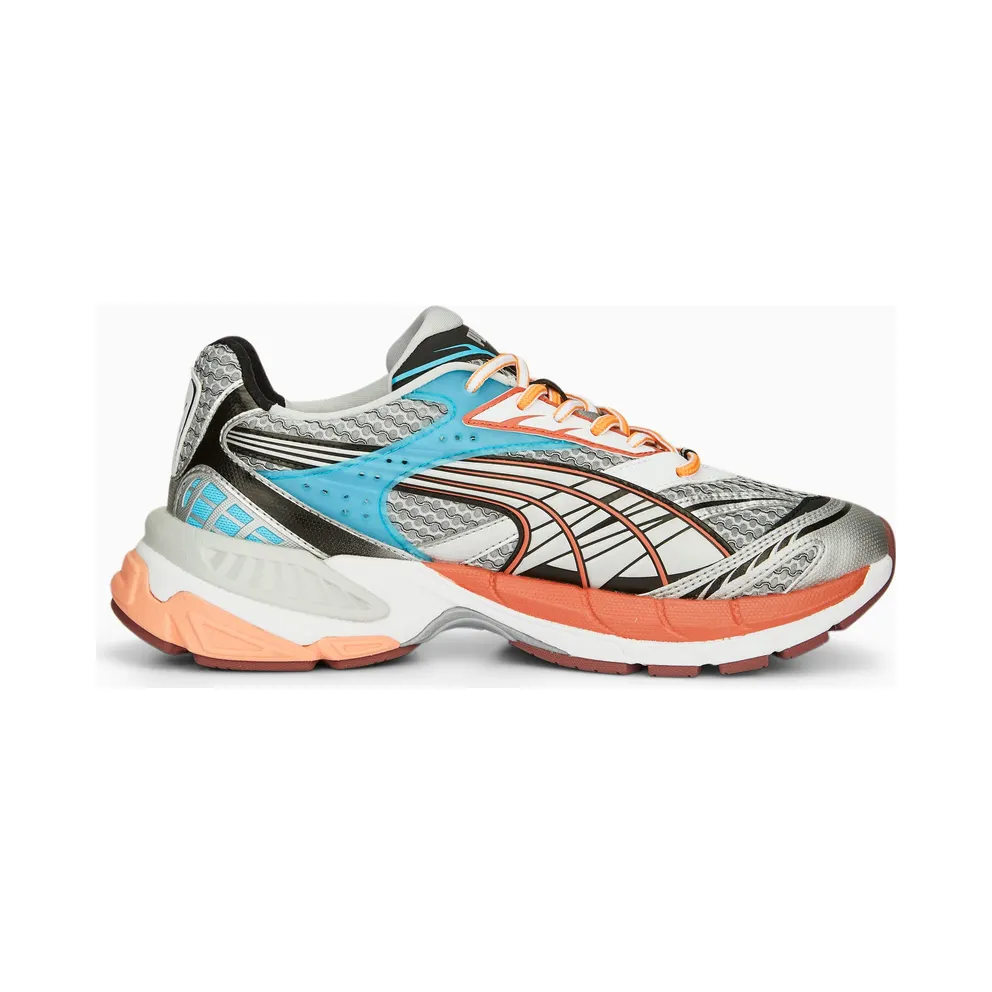 Puma Velophasis Phased Grey/Red – “White / Grey / Multi” (389365-02)