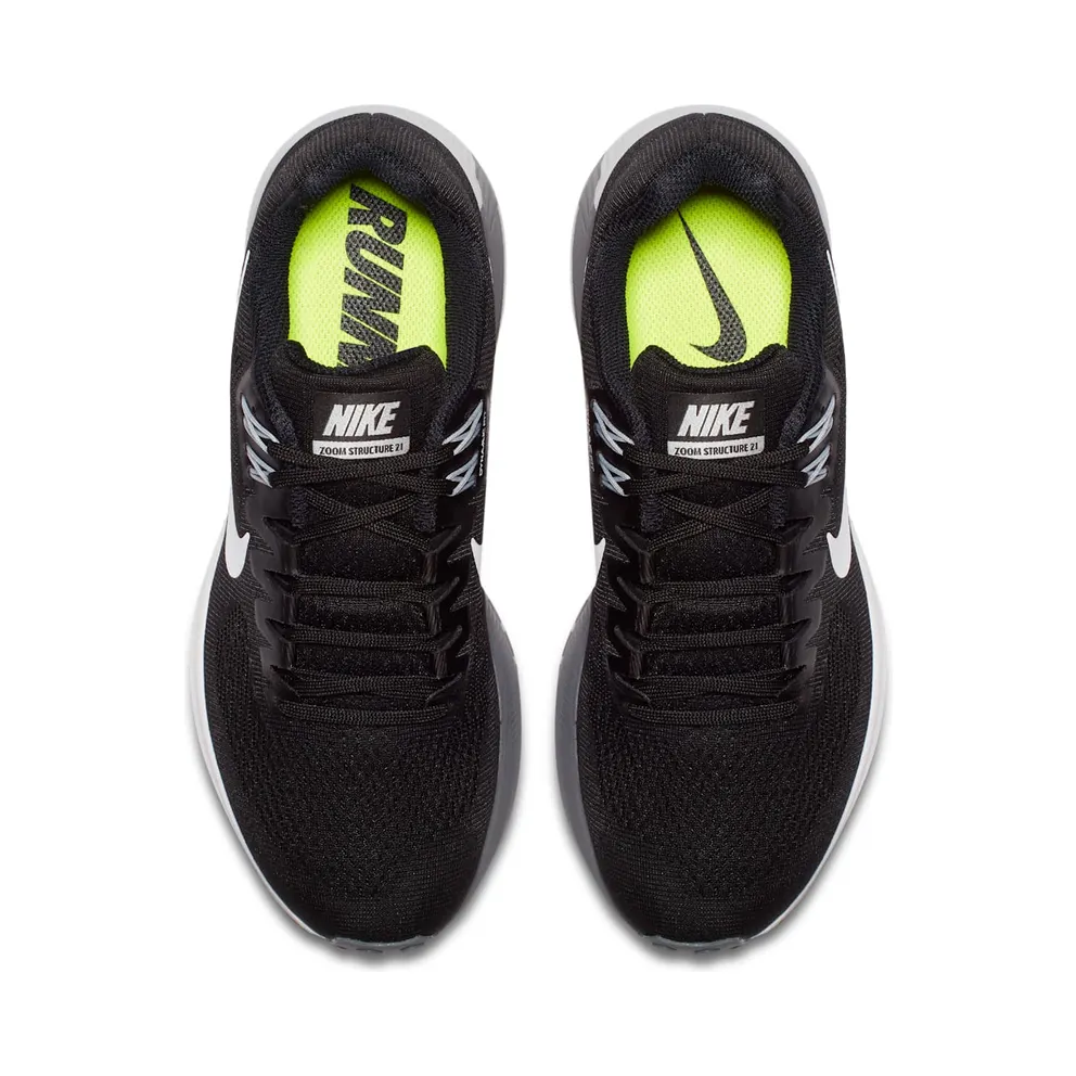 Nike Air Zoom Structure 21 Black/White-Wolf Grey (904701-001)