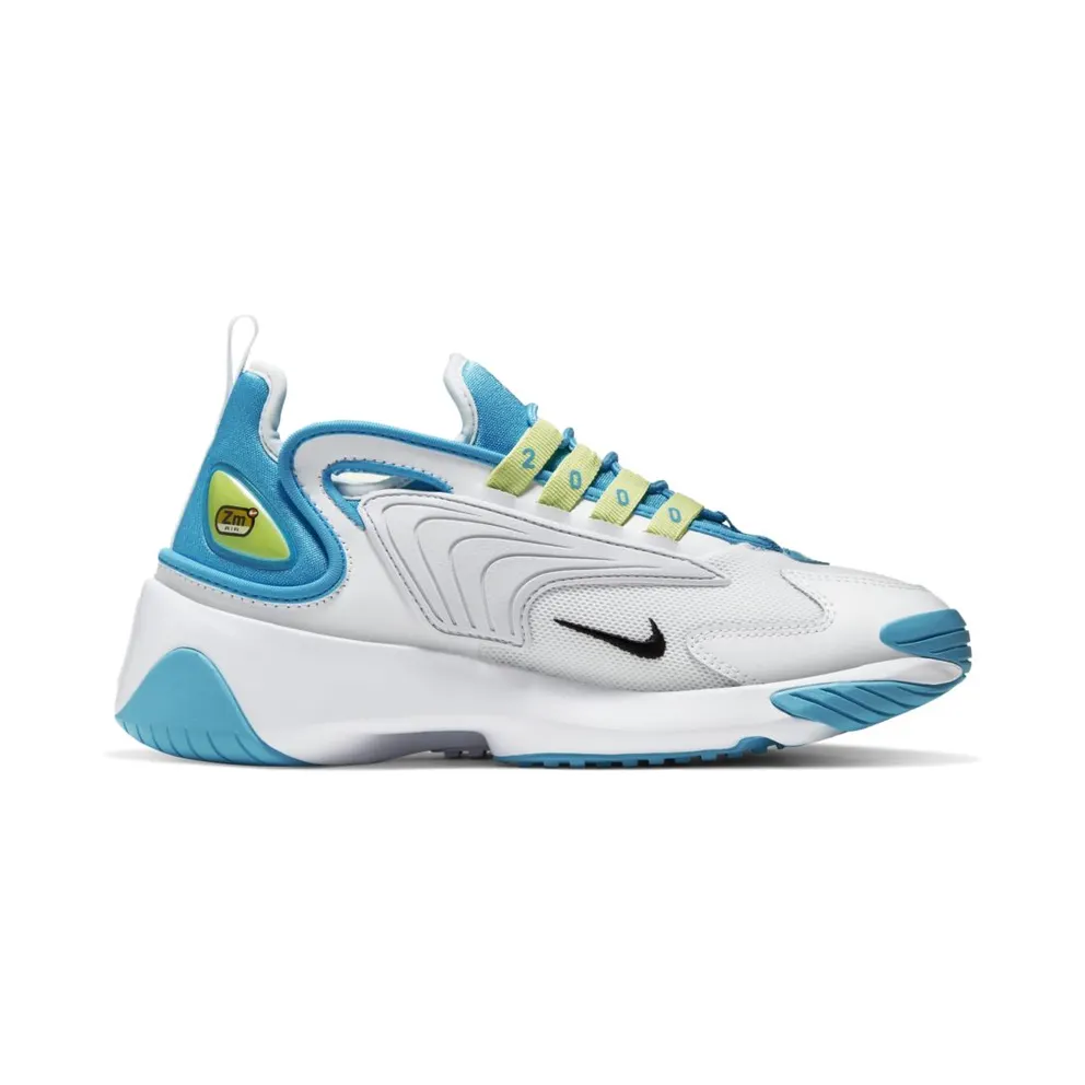 Nike Zoom 2K “Blue Fury / White / Limelight / Black” (AO0354-401)