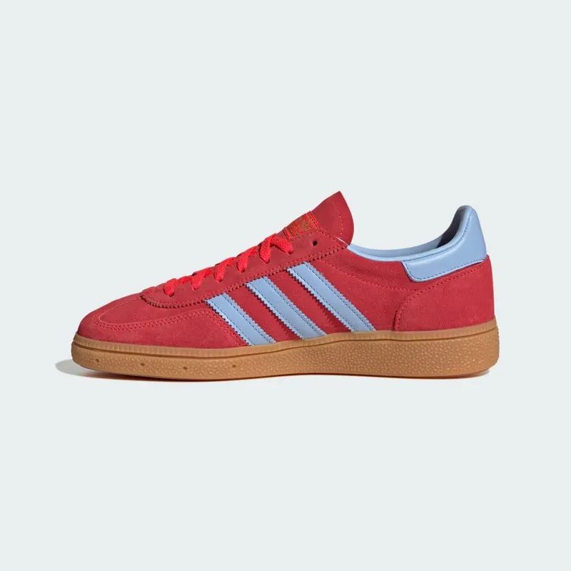 Adidas Handball Spezial Lucid Red / Glow Blue / Gum (JR3607)