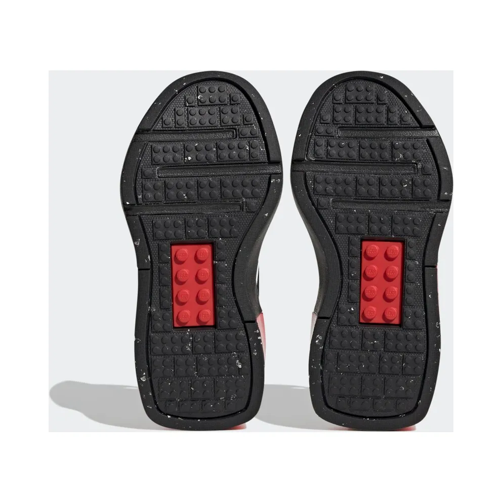 Adidas adidas x LEGO® Tech RNR Lifestyle Elastic Lace and Top Strap Core Black / Cloud White / Red (HP5877)