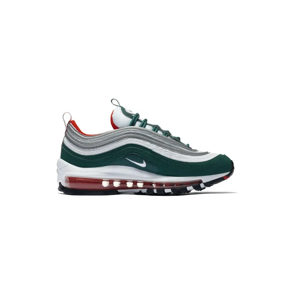 Nike Air Max 97 Miami Hurricanes (GS) Rainforest/White-Team Orange-Black (921522-300)