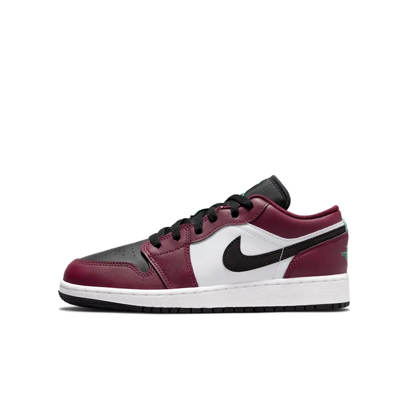 Air Jordan 1 Low SE Dark Beetroot Roma Green (GS) (DM0589-635)