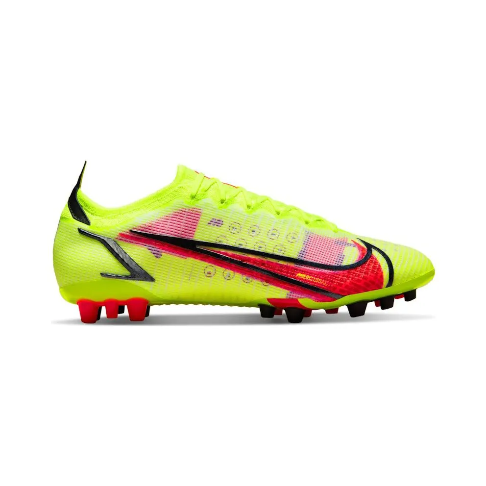 Nike Mercurial Vapor 14 Elite AG Volt Black Bright Crimson (CZ8717-760)