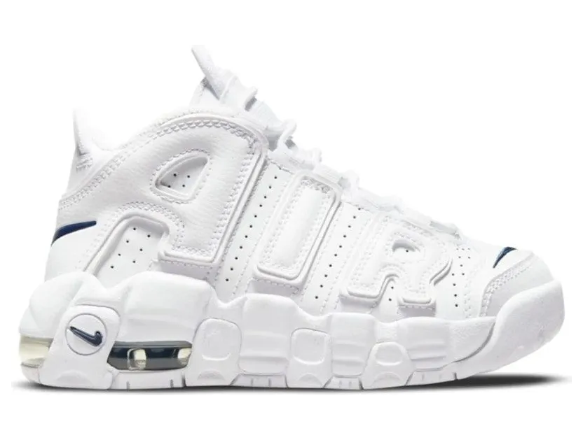 Nike Air More Uptempo White Navy Swoosh (DH9723-100)