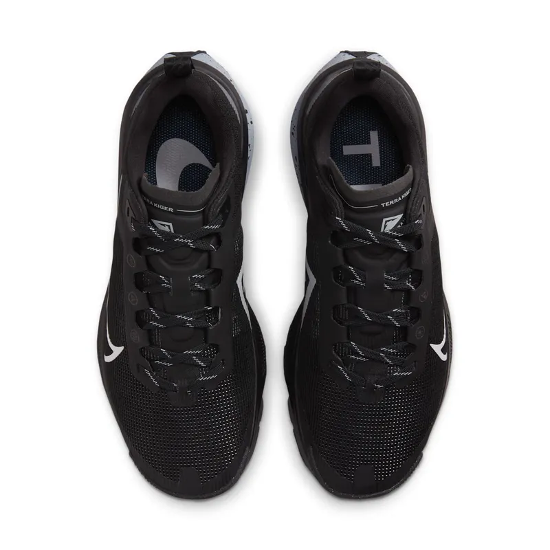 Nike React Terra Kiger 9 Black Reflect Silver Cool Grey Wolf Grey (DR2694-001)