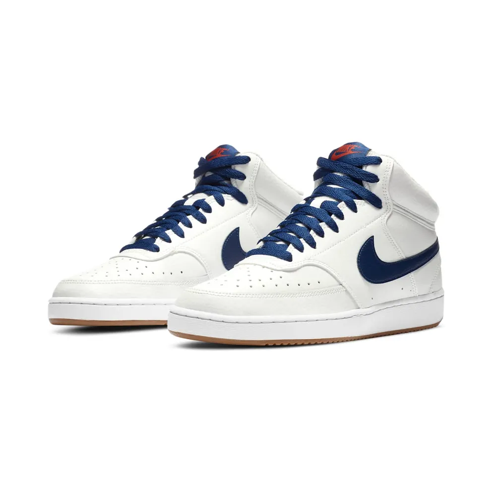 Nike Court Vision Mid Summit White Summit White/Firewood Orange/White (CD5466-104)
