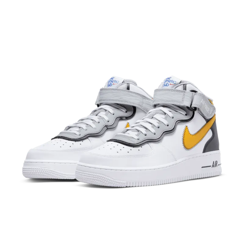 Nike Air Force 1 Mid Athletic Club White Dark Sulfur (DH7451-101)