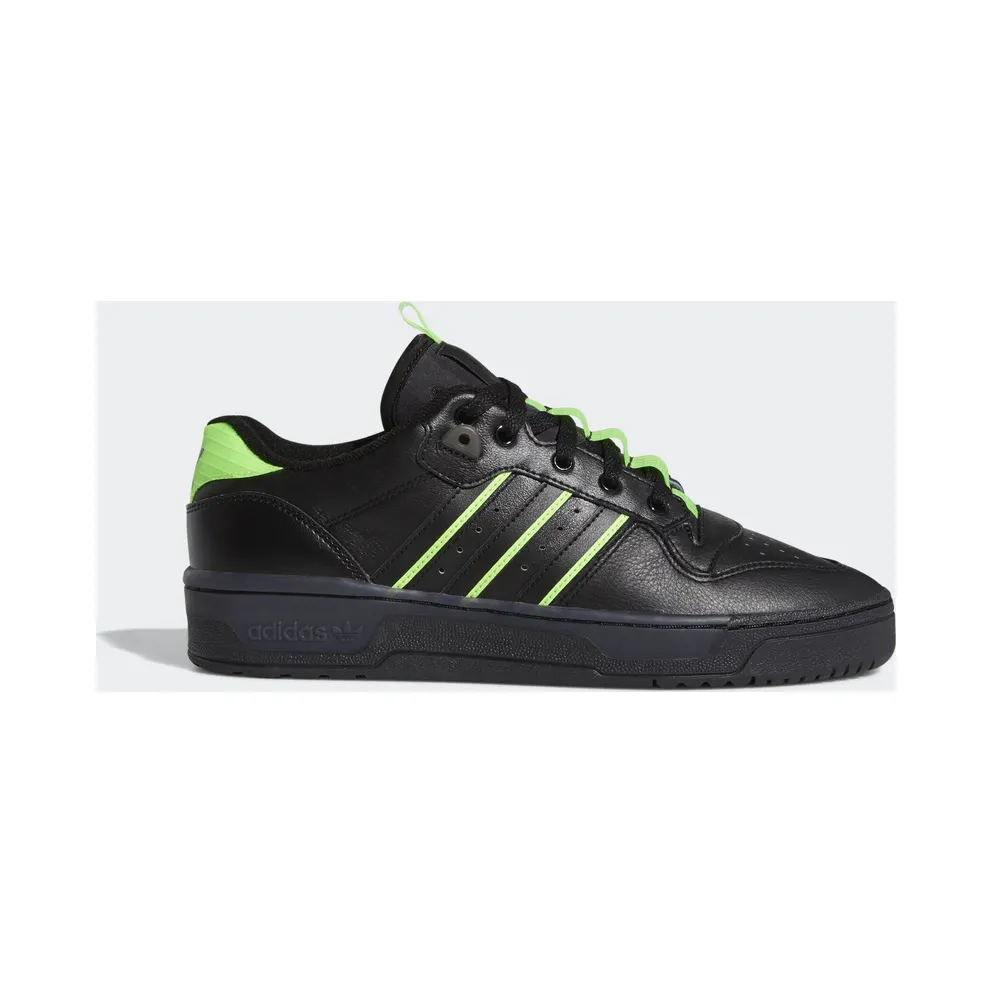 adidas Rivalry Low Core Black Solar Green (EE4962)