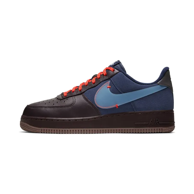 Nike Air Force 1 Low ‘Burgundy Ash’ “Burgundy Ash / Blackened Blue / Team Orange / Celestine Blue” (CQ6367-600)