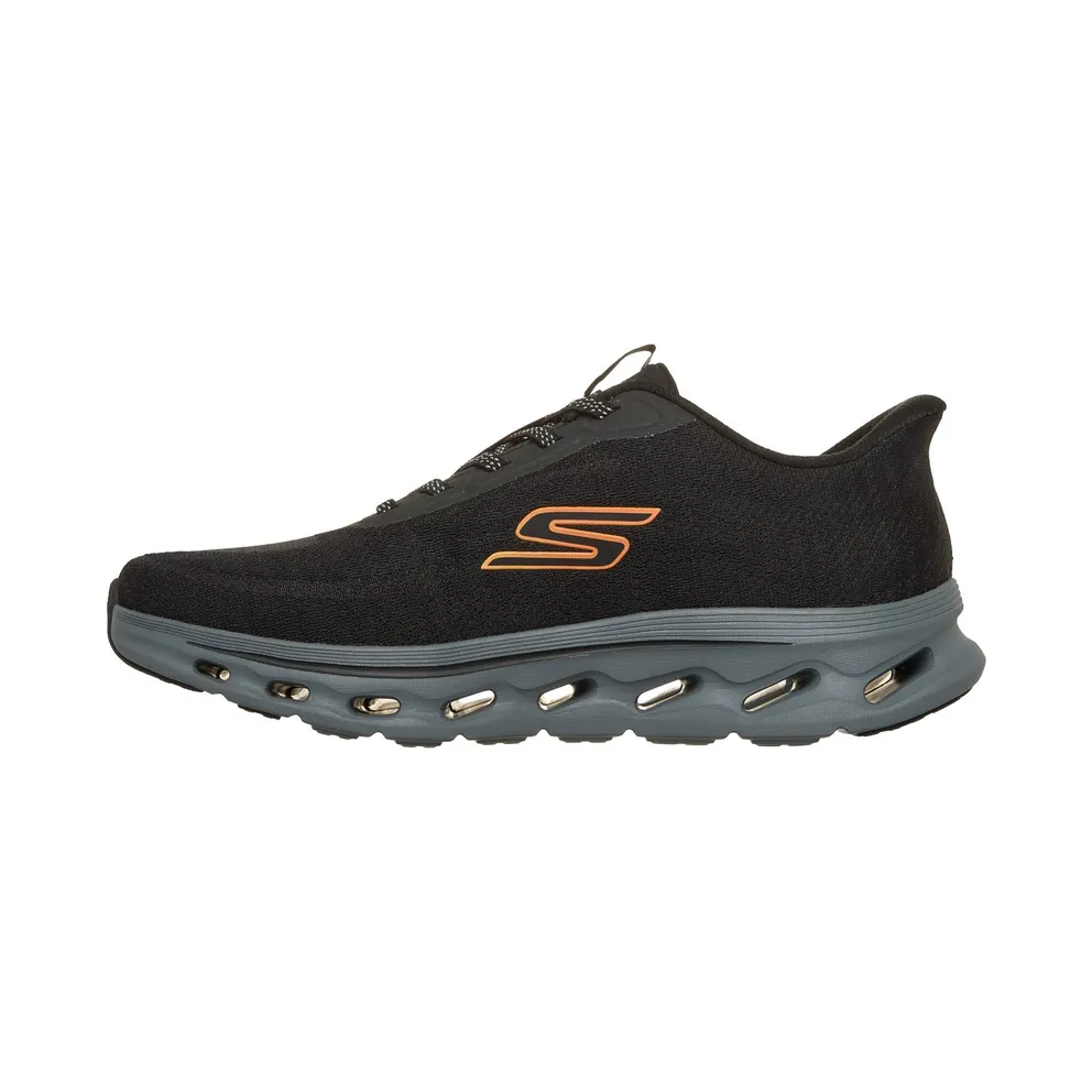 Skechers Slip-ins: GO Walk Glide-Step 2.0 “Jab Sneaker Black / Orange” (217026BKOR)
