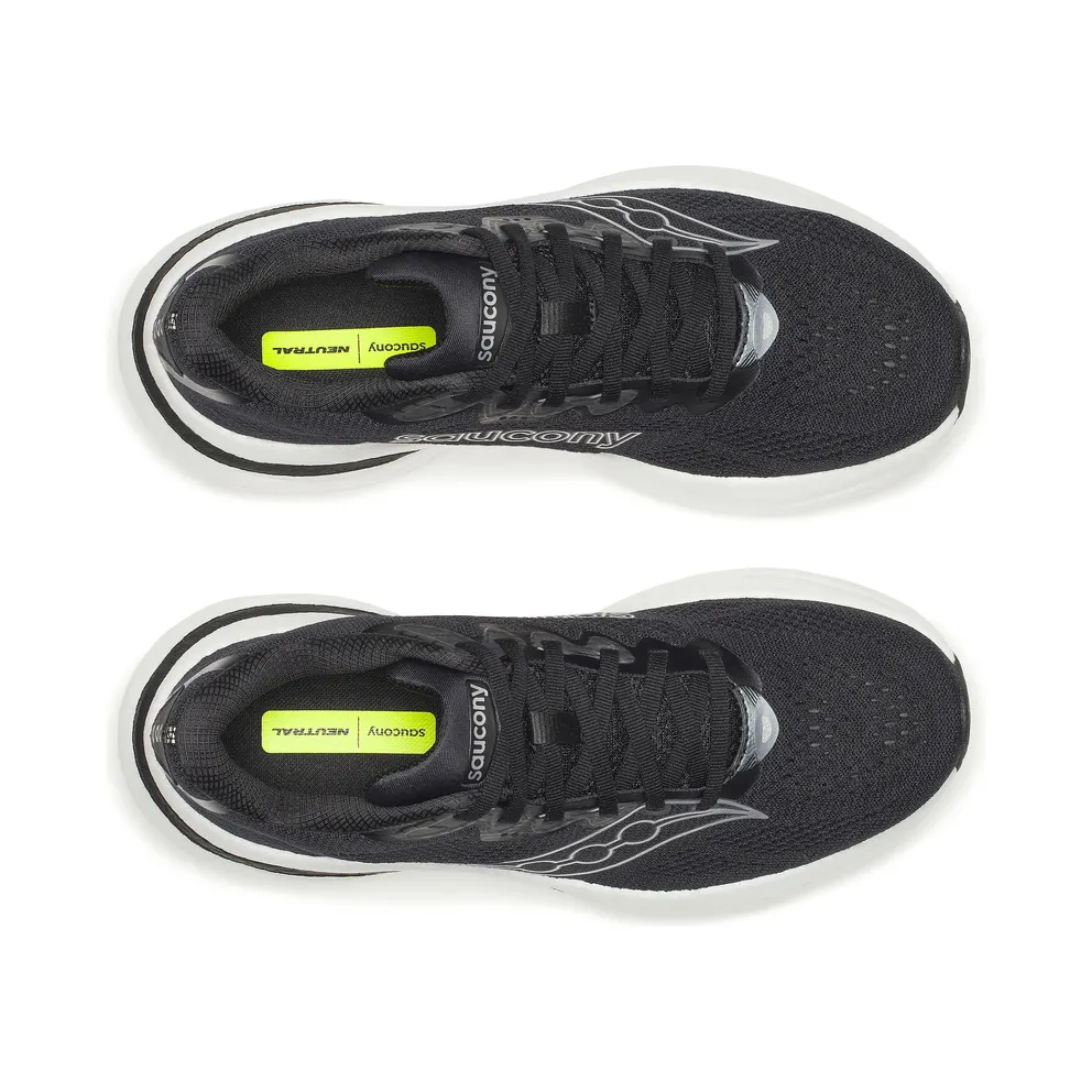 SAUCONY Ride 19 “Black / Silver” (S11055-100)