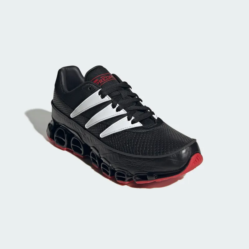 Adidas PREDATOR 94 MEGARIDE Shoes Core Black / Cloud White / Better Scarlet (JR2196)
