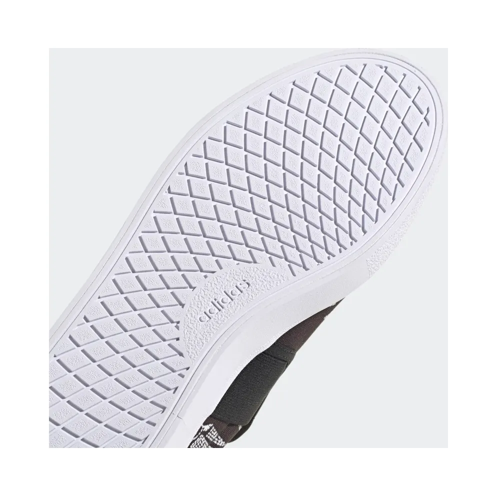 Adidas Vulc Raid3r Lifestyle Skateboarding Slip-On Canvas Graphic Print Core Black / Signal Orange / Cloud White (GW4107)