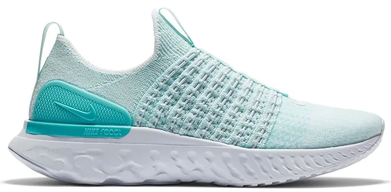 Nike React Phantom Run Flyknit 2 Teal Tint (W) Teal Tint/Aurora-White (CJ0280-300)