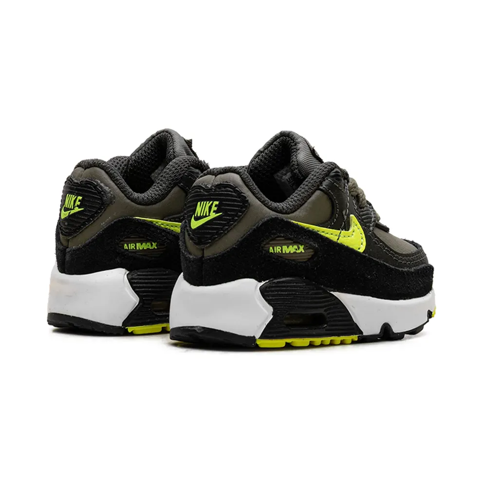Nike Air Max 90 LTR TD “Medium Olive/Volt-Black” (DV3609-200)