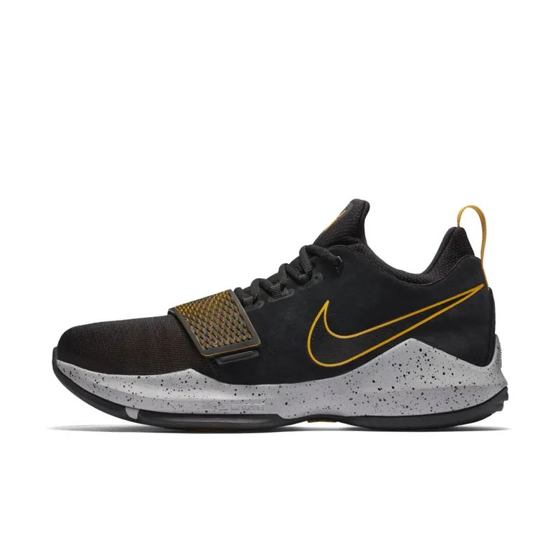 Nike PG 1 Black University Gold Black/University Gold-Wolf Grey (878627-006)