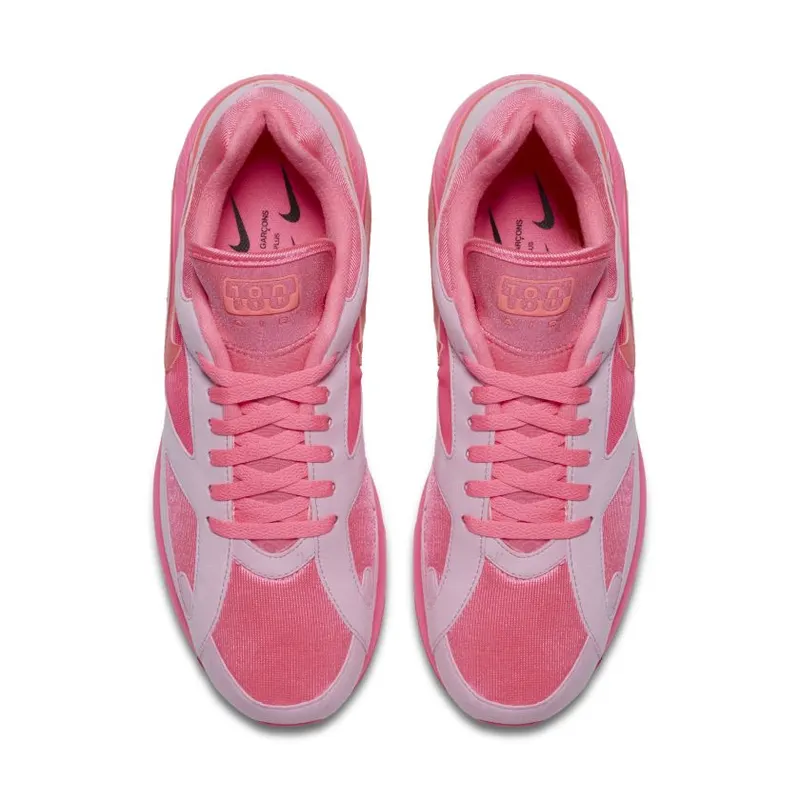Nike Air Max 180 Comme des Garcons Pink Laser Pink/Solar Red-Pink Rise (AO4641-602)