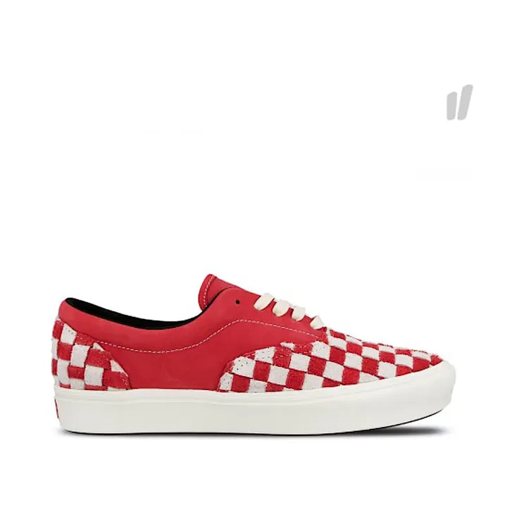 Vans Comfycush Era XL Racing Red Chenille Checkerboard (VN0A45JYVNQ)