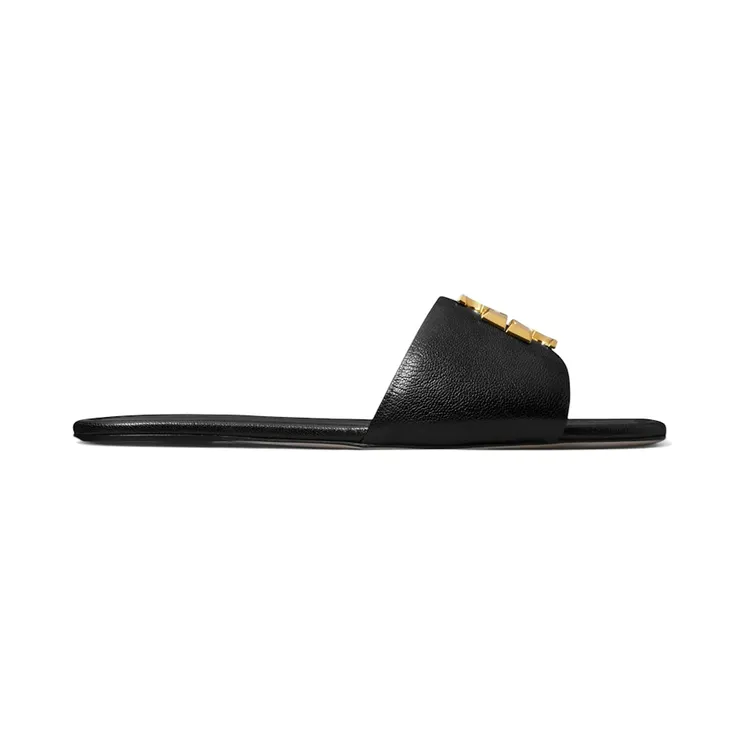 Tory Burch Eleanor Slide Perfect Black Gold (157966-006)