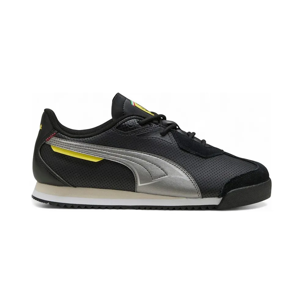 Puma Roma S Scuderia Ferrari Black Aged Silver (308909-01)
