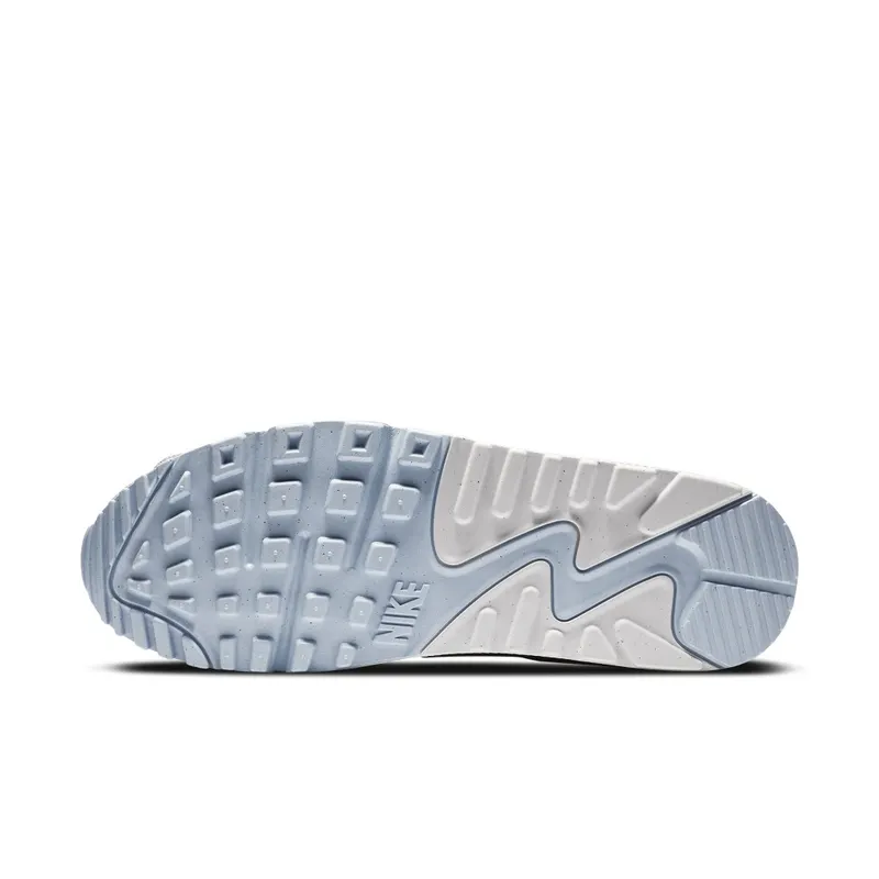 Nike Air Max 90 Recycled Canvas Vast Grey/Barely Volt-Celestine Blue-White (CK6467-001)