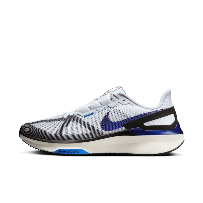 Nike Air Zoom Structure 25 White Black Sail Photo Blue (HV5222-100)