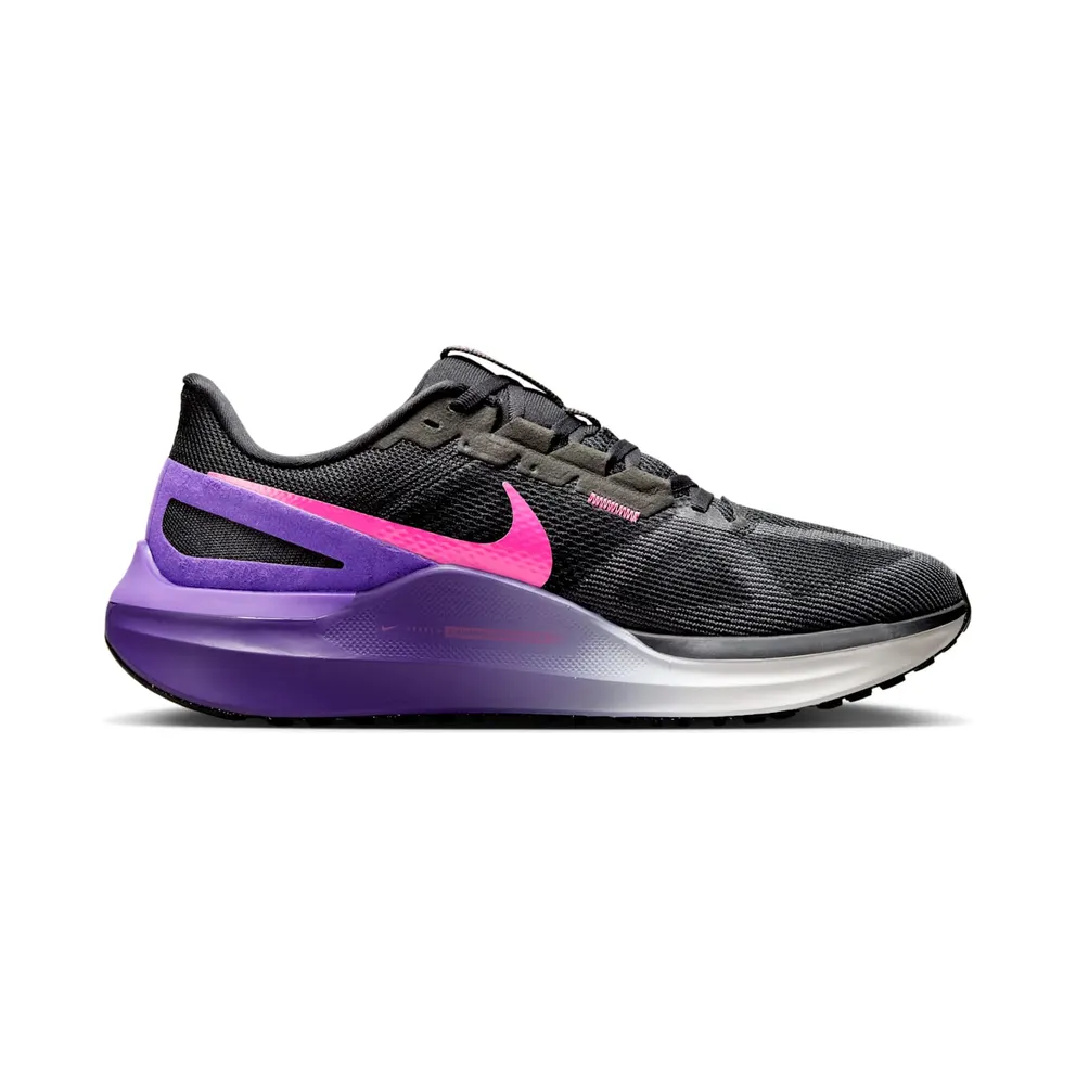 Nike Structure 25 Black Anthracite Field Purple Laser Fuchsia (DJ7883-010)