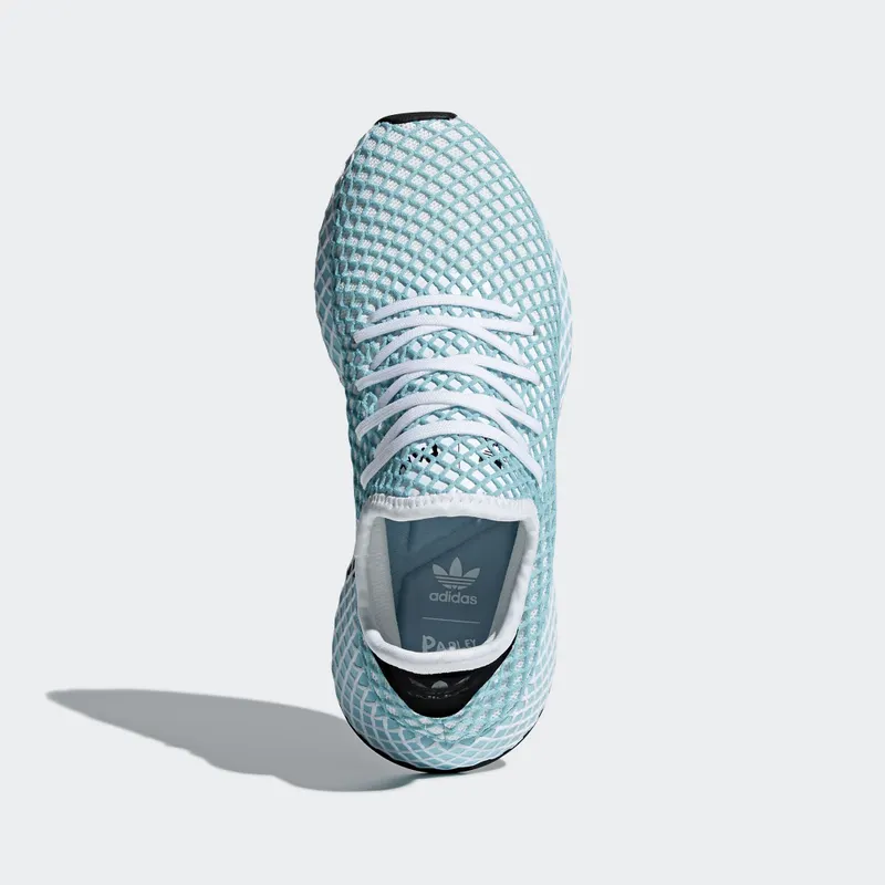 adidas Deerupt Parley (W) Cloud White/Cloud White-Blue Spirit (CQ2908)