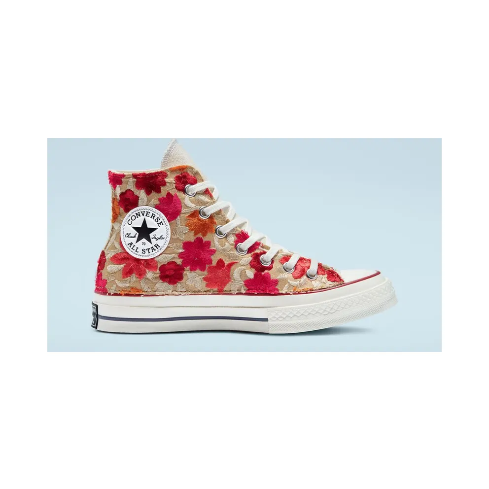 Converse Chuck 70 Embroidered Flowers Embro Flowers (A03262C)